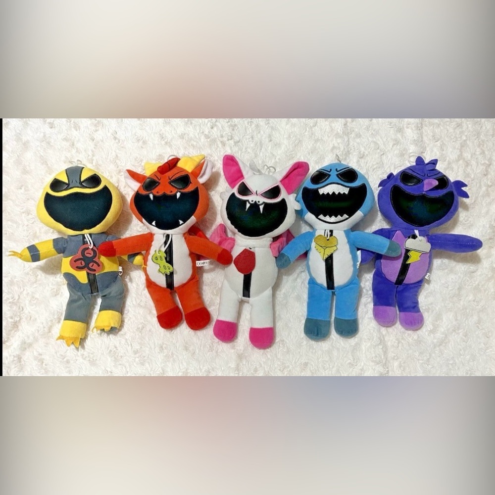 Nightmare Critters Plush Lot Creepy Dolls Anime Toy Fun Scary Poppy Chapter 4